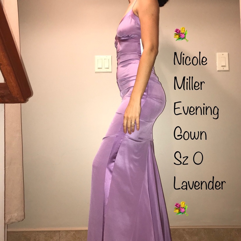 Nicole Miller Gown 💐 Lavender